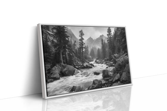 Wild Waters Carve Mountain Memories