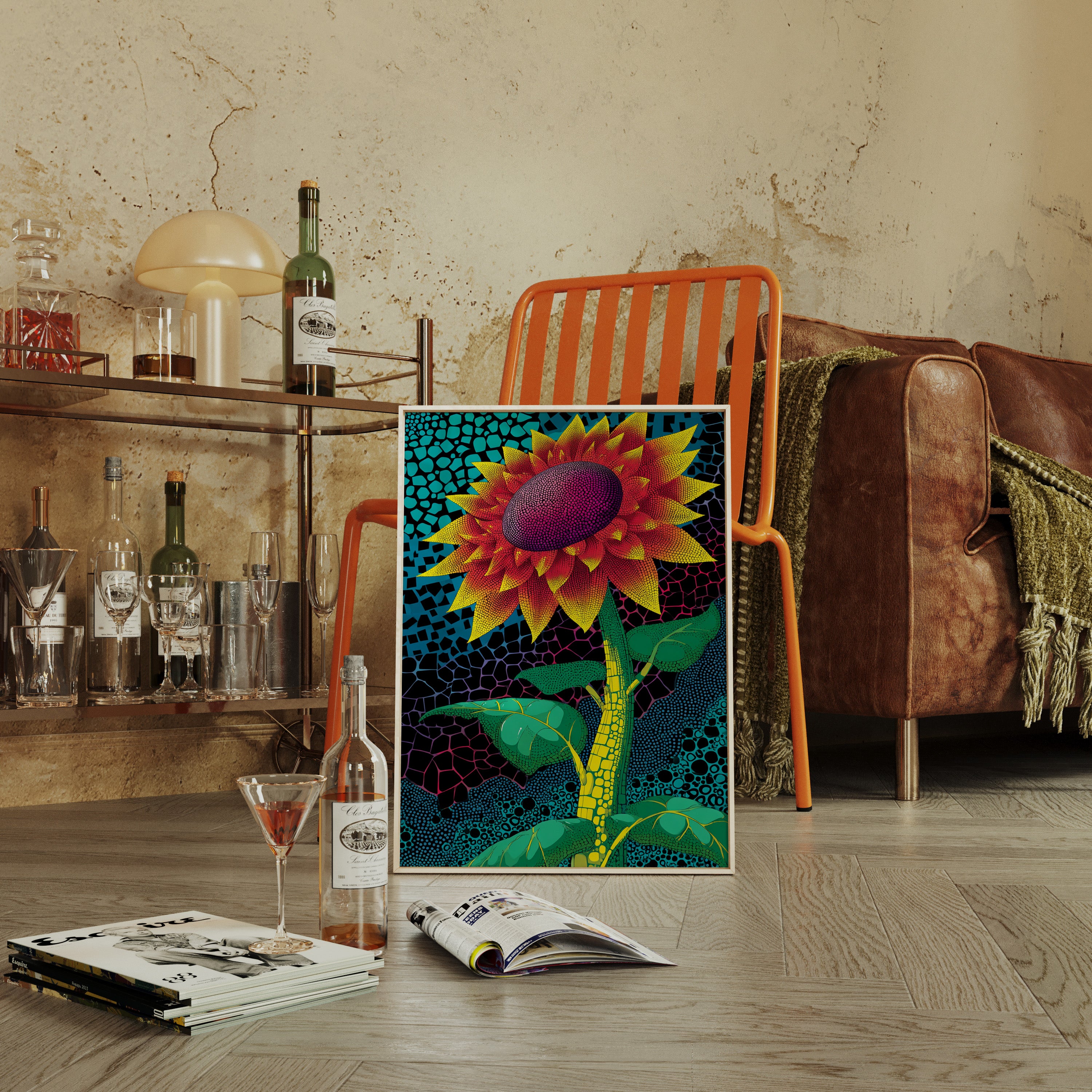 A Sunflowers Vibrant Rebellion