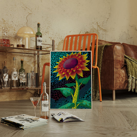 A Sunflowers Vibrant Rebellion