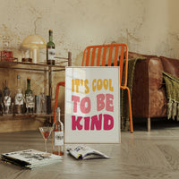 Summer Letters Paint Kind Thoughts