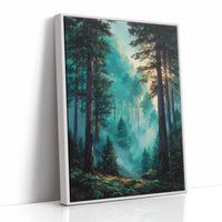 Teal Hush of the Woods
