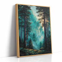 Teal Hush of the Woods