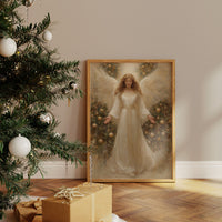 Golden Light Brings Christmas Peace