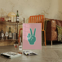 Peace Signs Paint Summer Stories