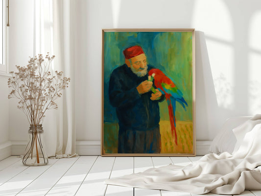 Gentle Moments With Scarlet Wings