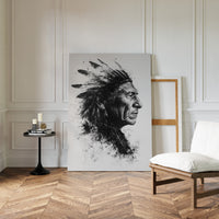 Spirit of the Plains in Ink