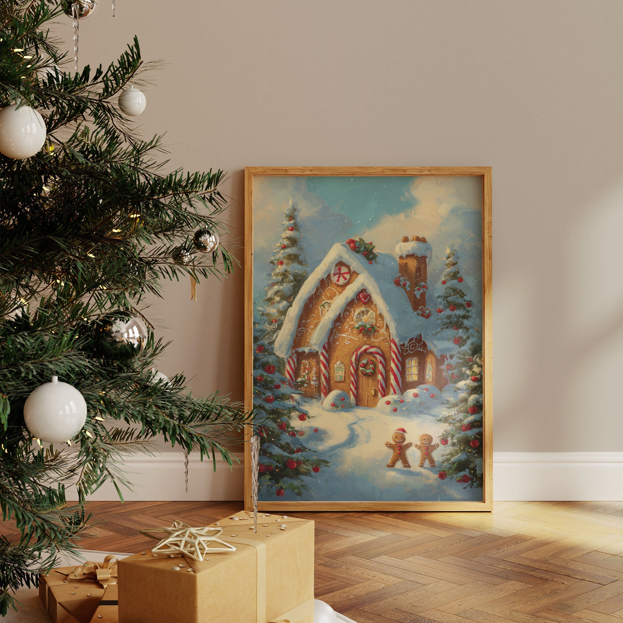 Gingerbread Dreams On Snowy Nights