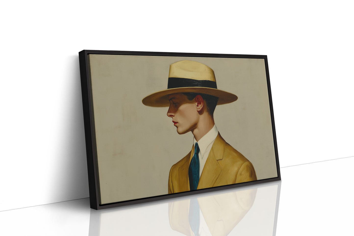 Golden Era Elegance In Profile