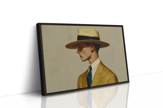 Golden Era Elegance In Profile