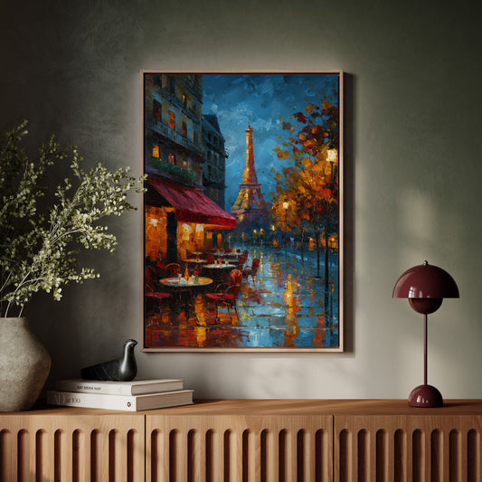 Under Parisian Lanterns' Glow