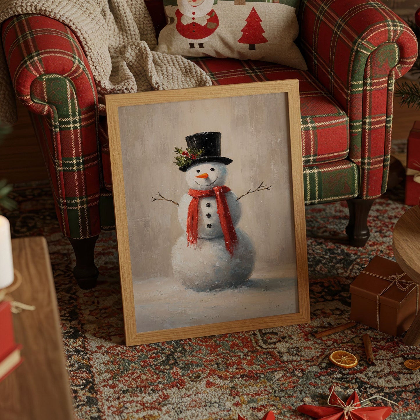 Frosty Brings December Magic Home