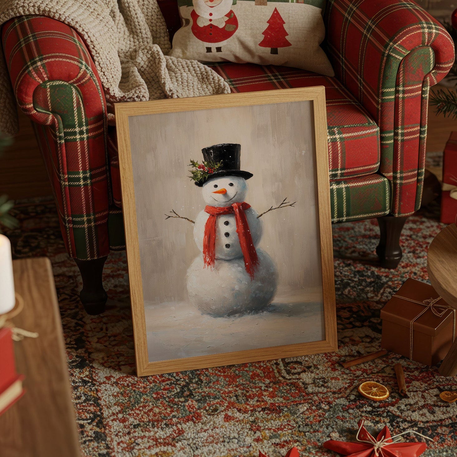 Frosty Brings December Magic Home