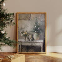 Vintage Christmas Memories In Frame