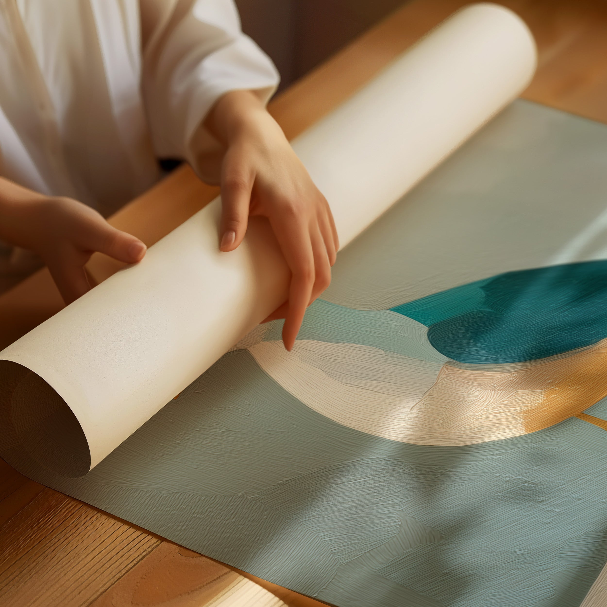 Shoreline Snack Among Bread Crumbs