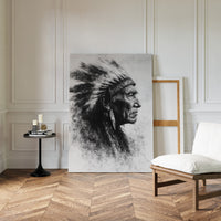 Elder Spirit in Charcoal