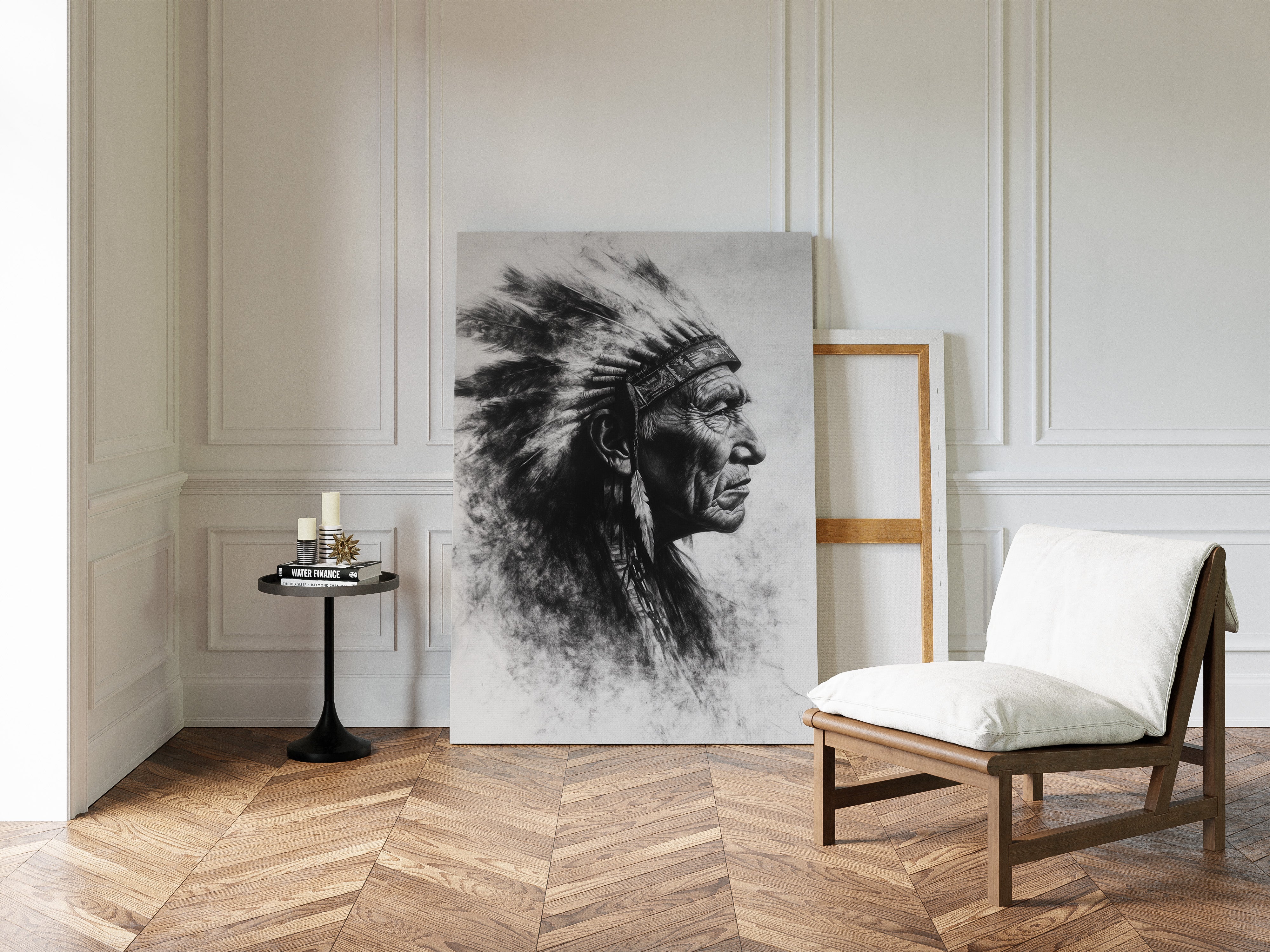 Elder Spirit in Charcoal