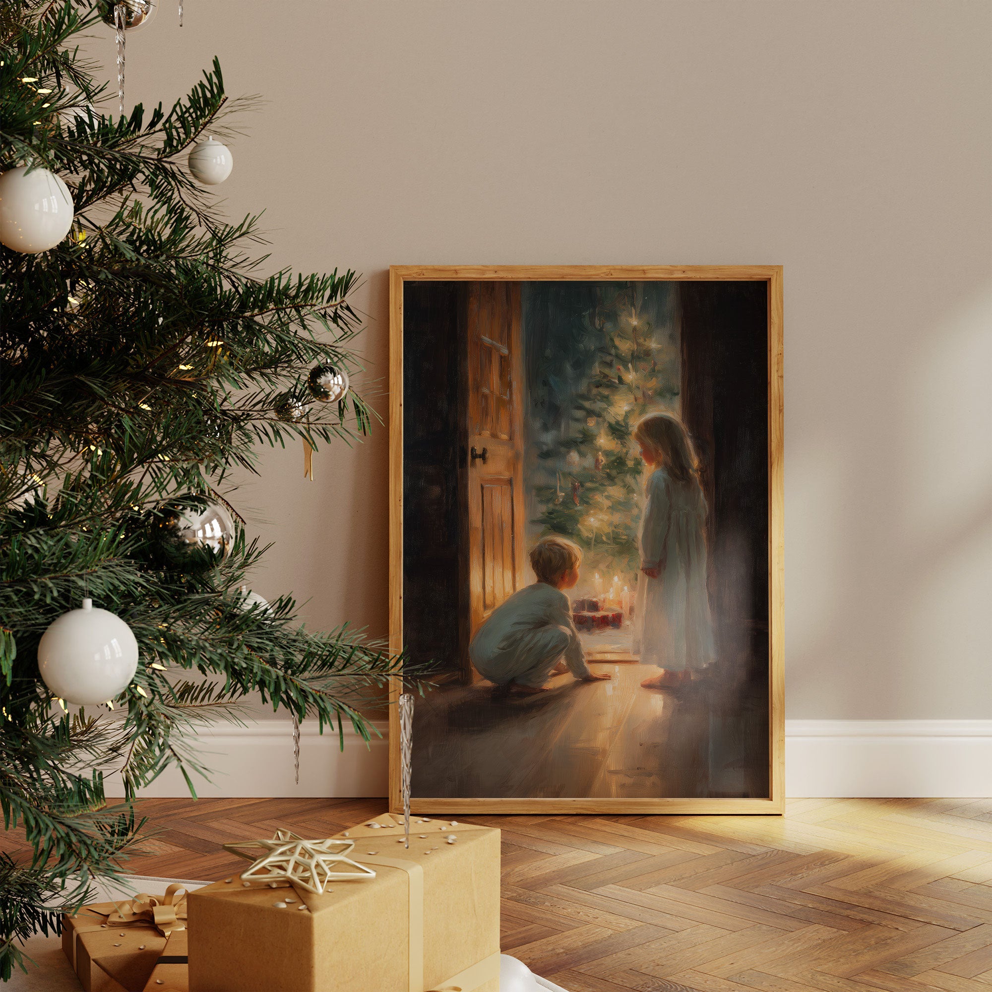 Christmas Eve Magic Glows Within