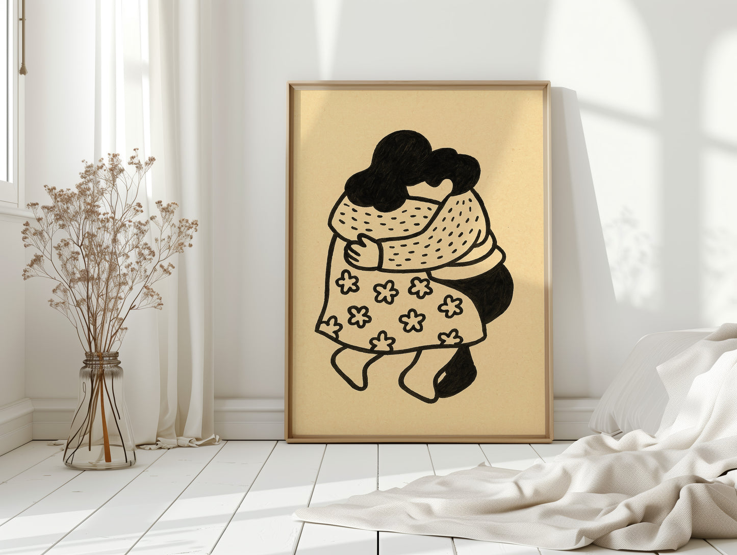 Love Blooms In Simple Lines