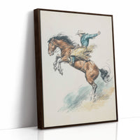 Bronco Stories Written In Wind