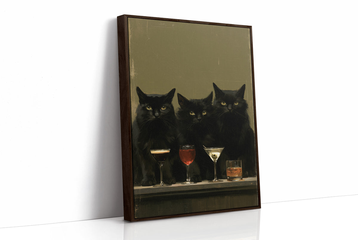 Three Regulars, Four Drinks, No Explanation