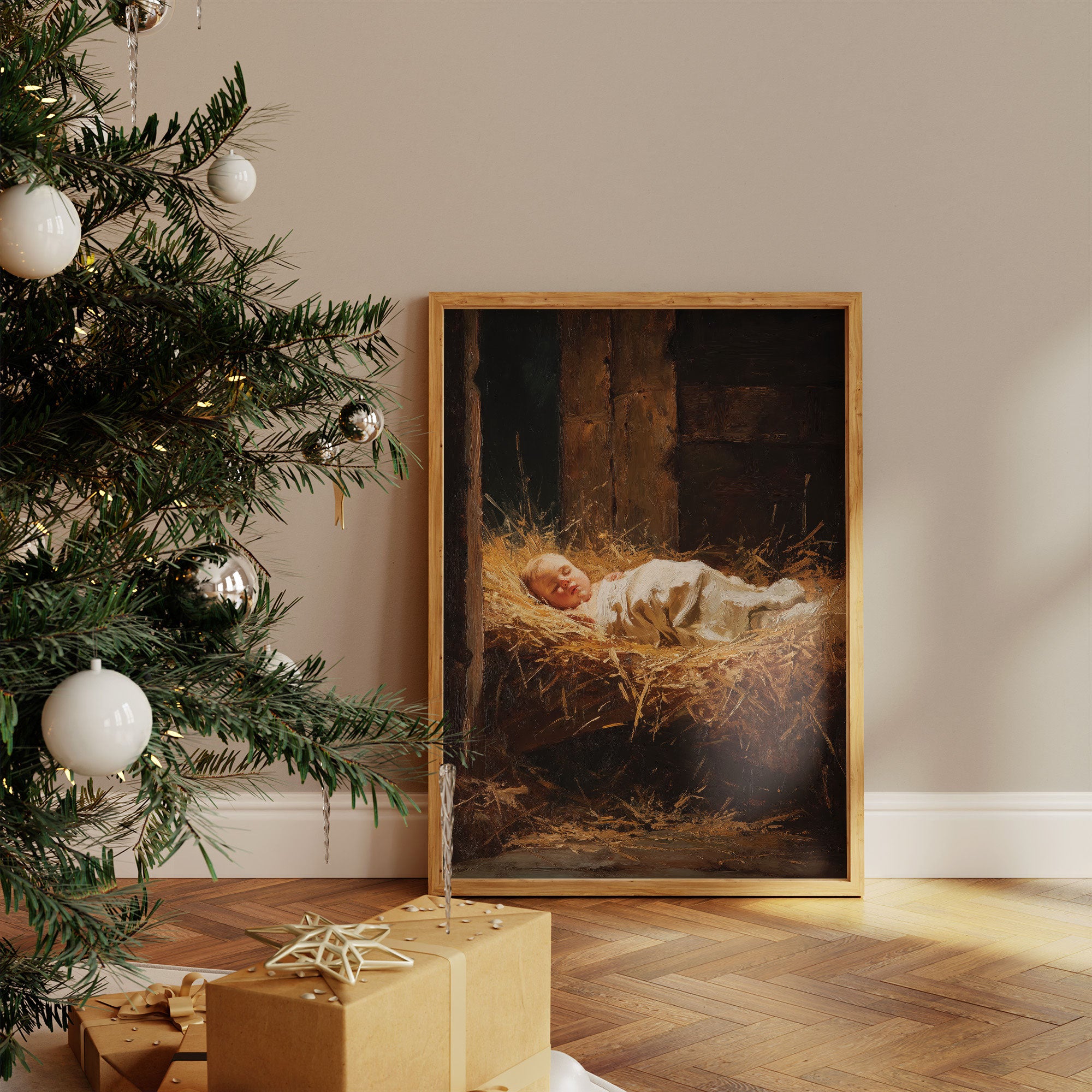 Sacred Light Fills Winter's Morning