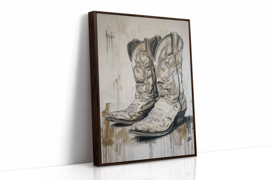 End of Trail Legacy - Weathered Cowboy Boots