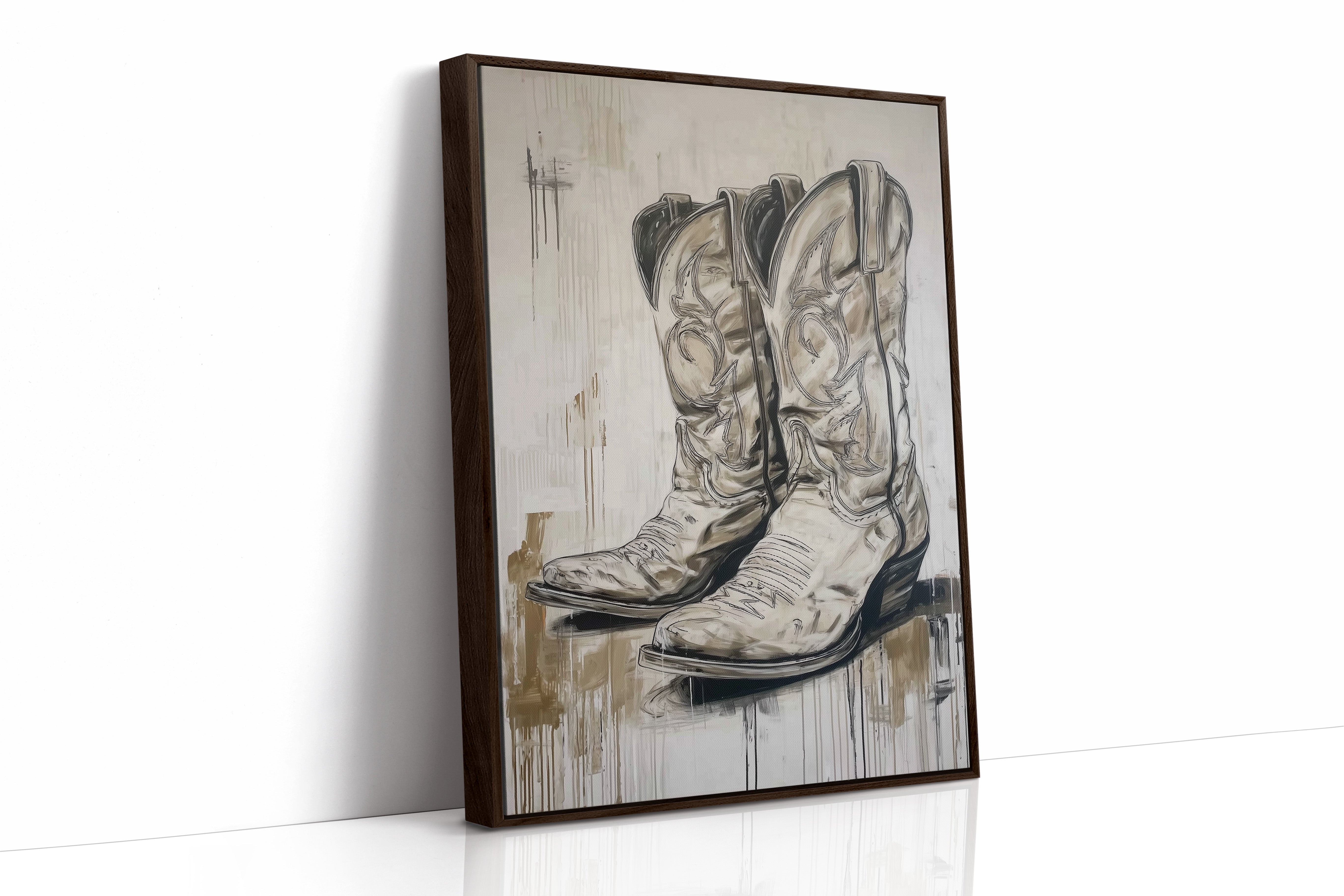 End of Trail Legacy - Weathered Cowboy Boots