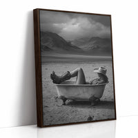 Desert Retreat Daydream - Surreal Cowboy Bathtub