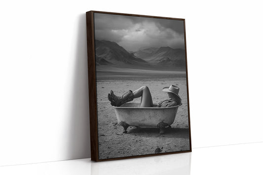 Desert Retreat Daydream - Surreal Cowboy Bathtub