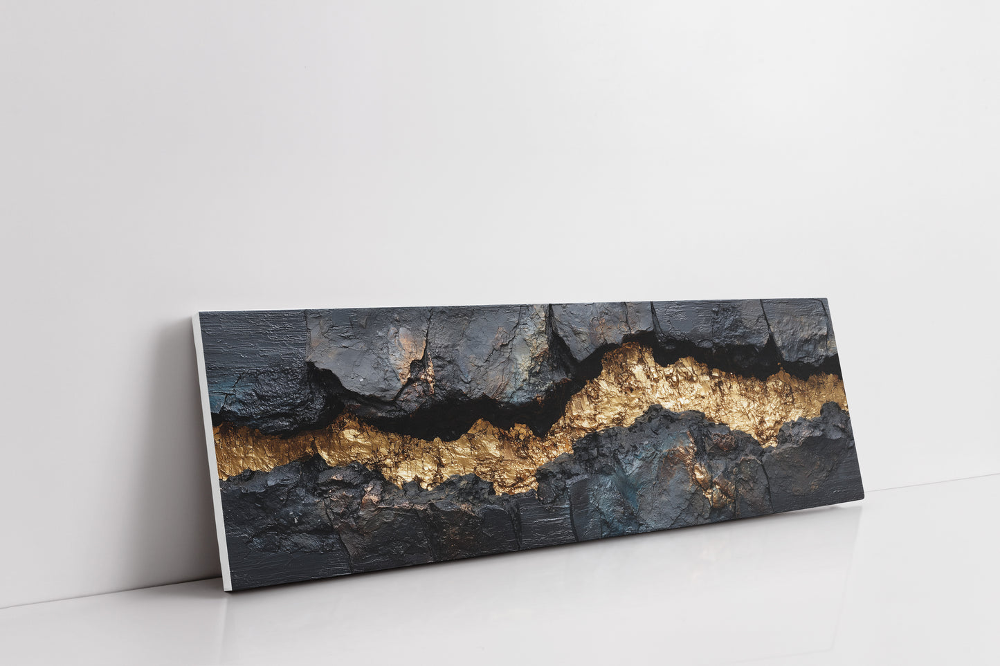 Gold Breaking Through Stone
