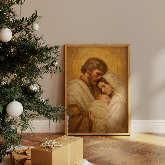 Sacred Light On Winter Morning