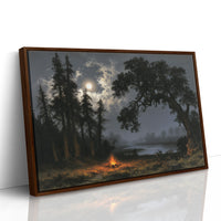 Moonrise, Fire Kept Low