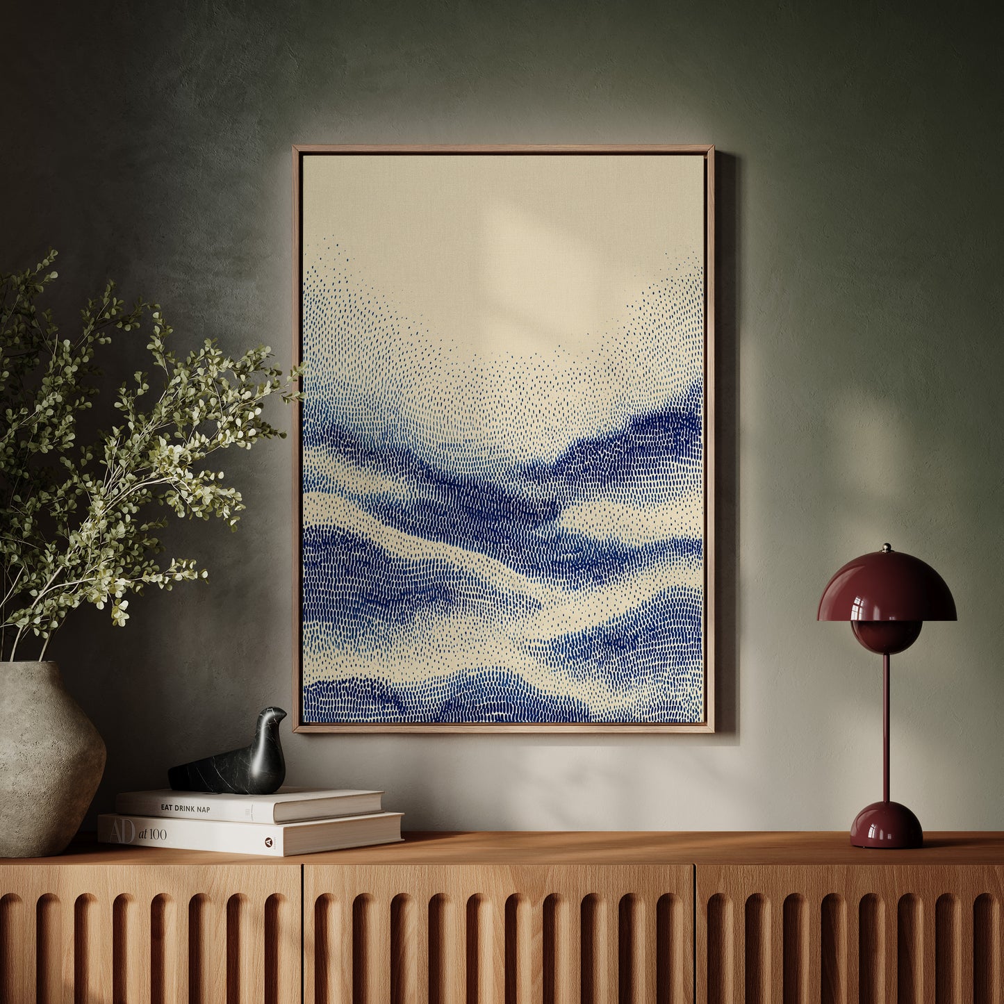 Tides of Indigo Embrace