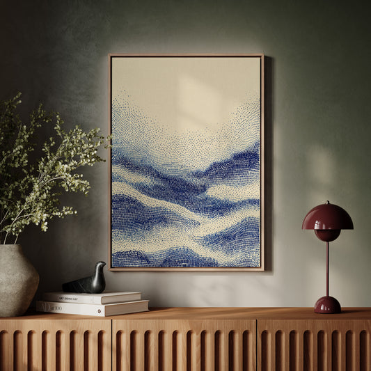 Tides of Indigo Embrace