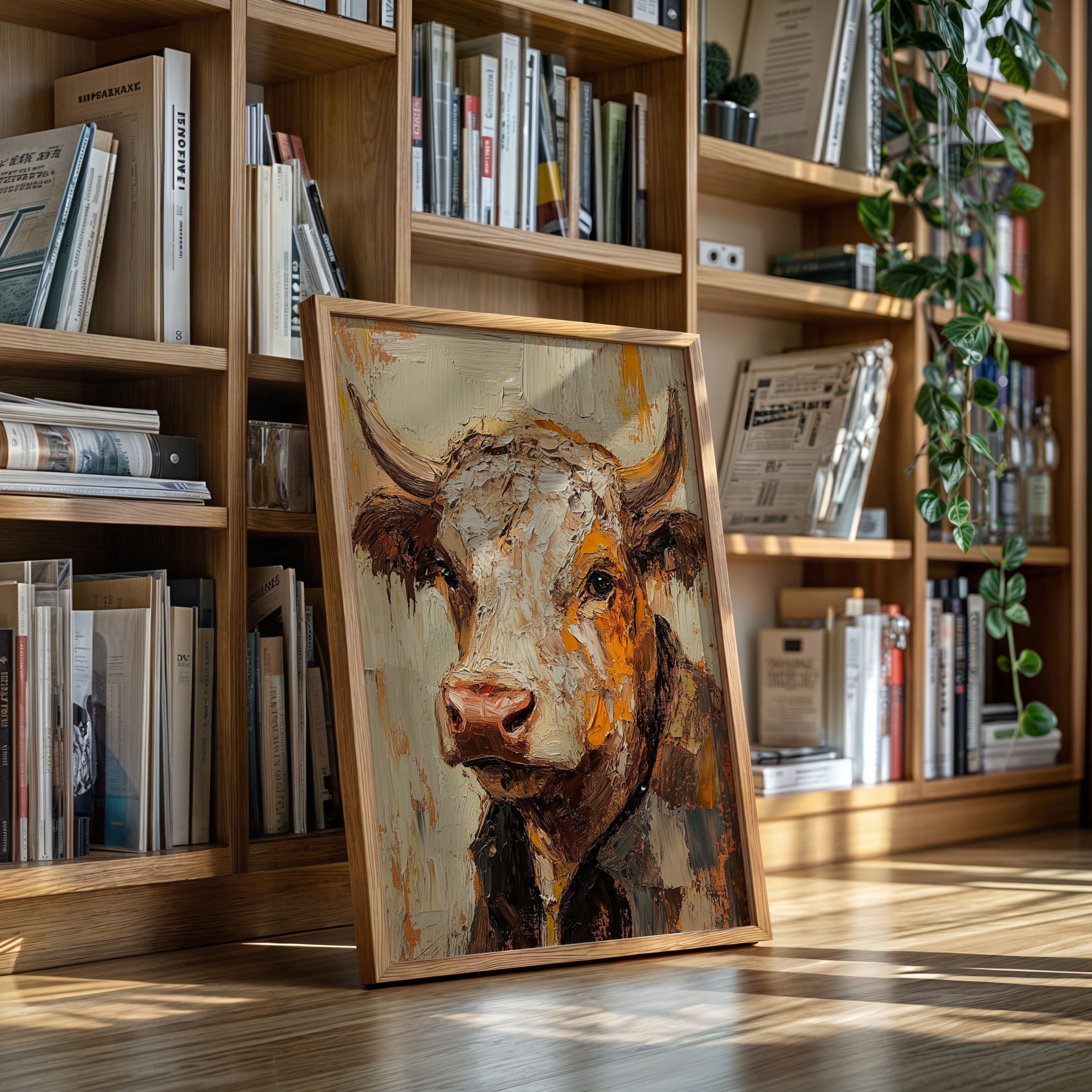 Rustic Longhorn with Painted Soul