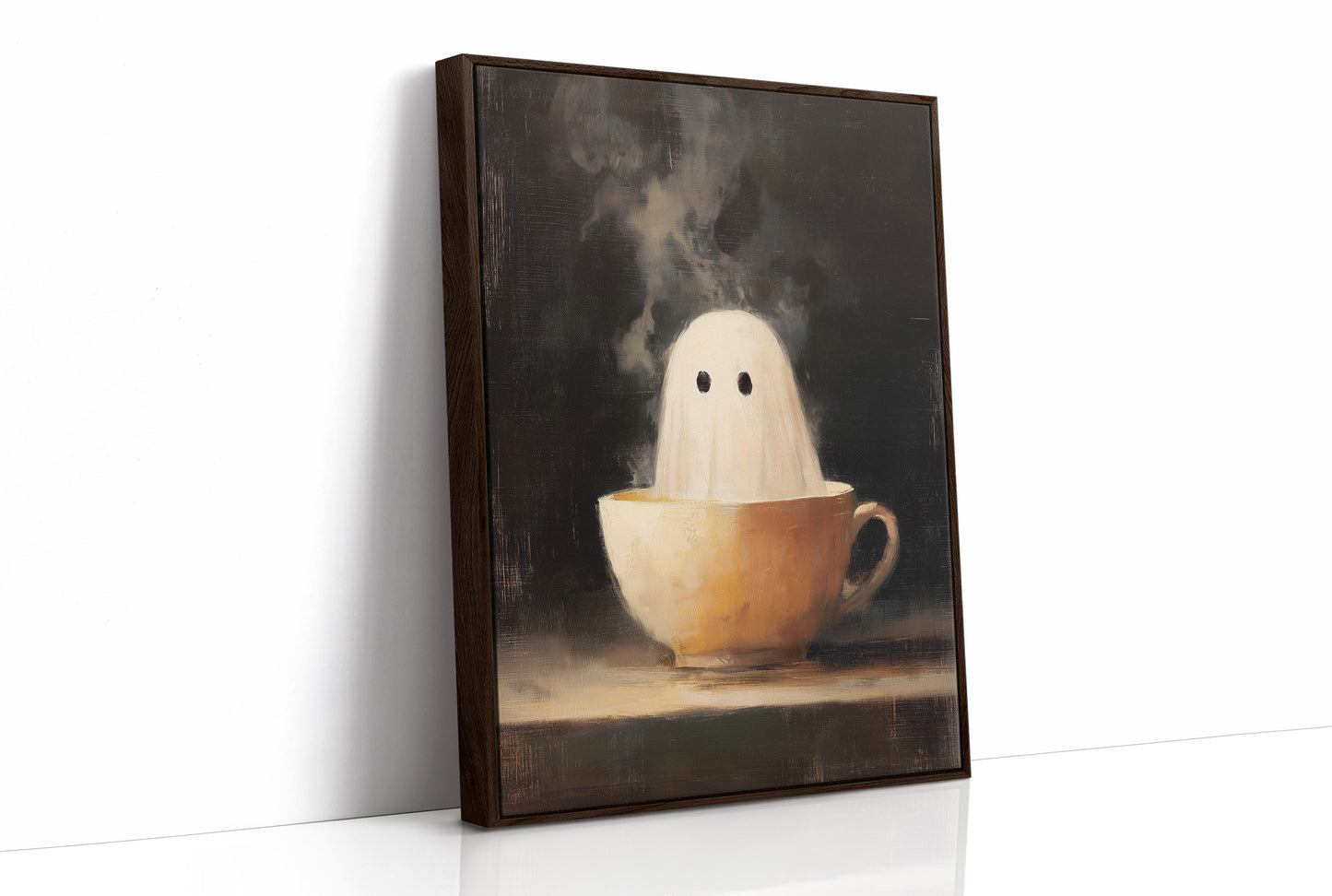 Ghost Finds Warmth In Teacup