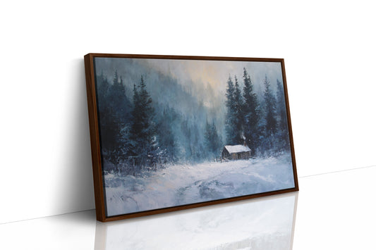 Solitude Sleeps In Winter's Light