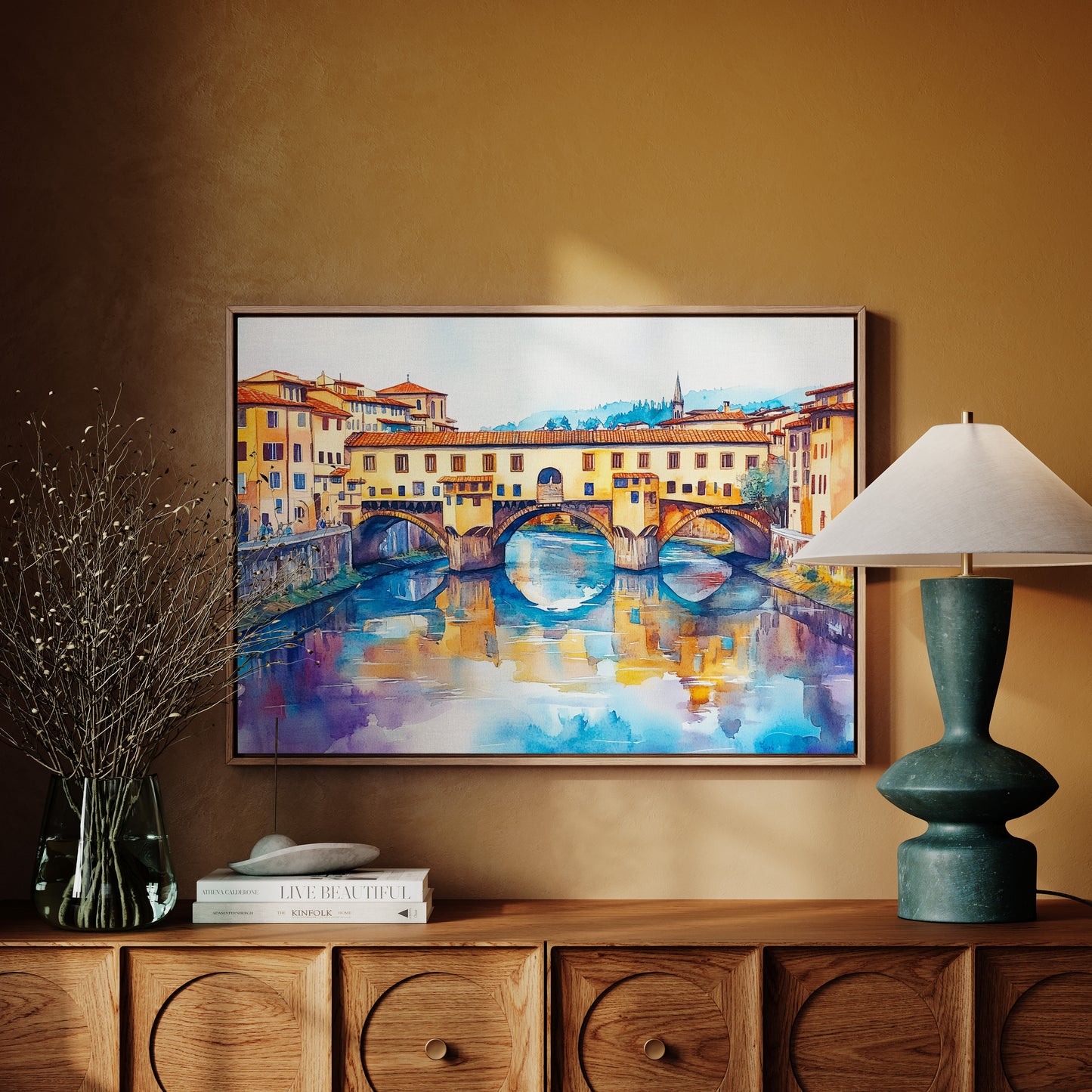 Ponte Vecchio Mirrors Summer Dreams