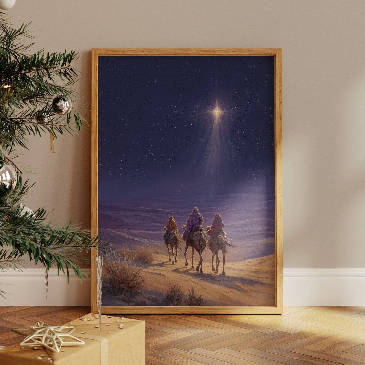 Desert Night Leads Three Kings Home