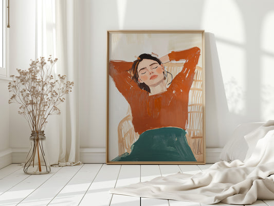 Sunlit Moments In Terracotta Dreams
