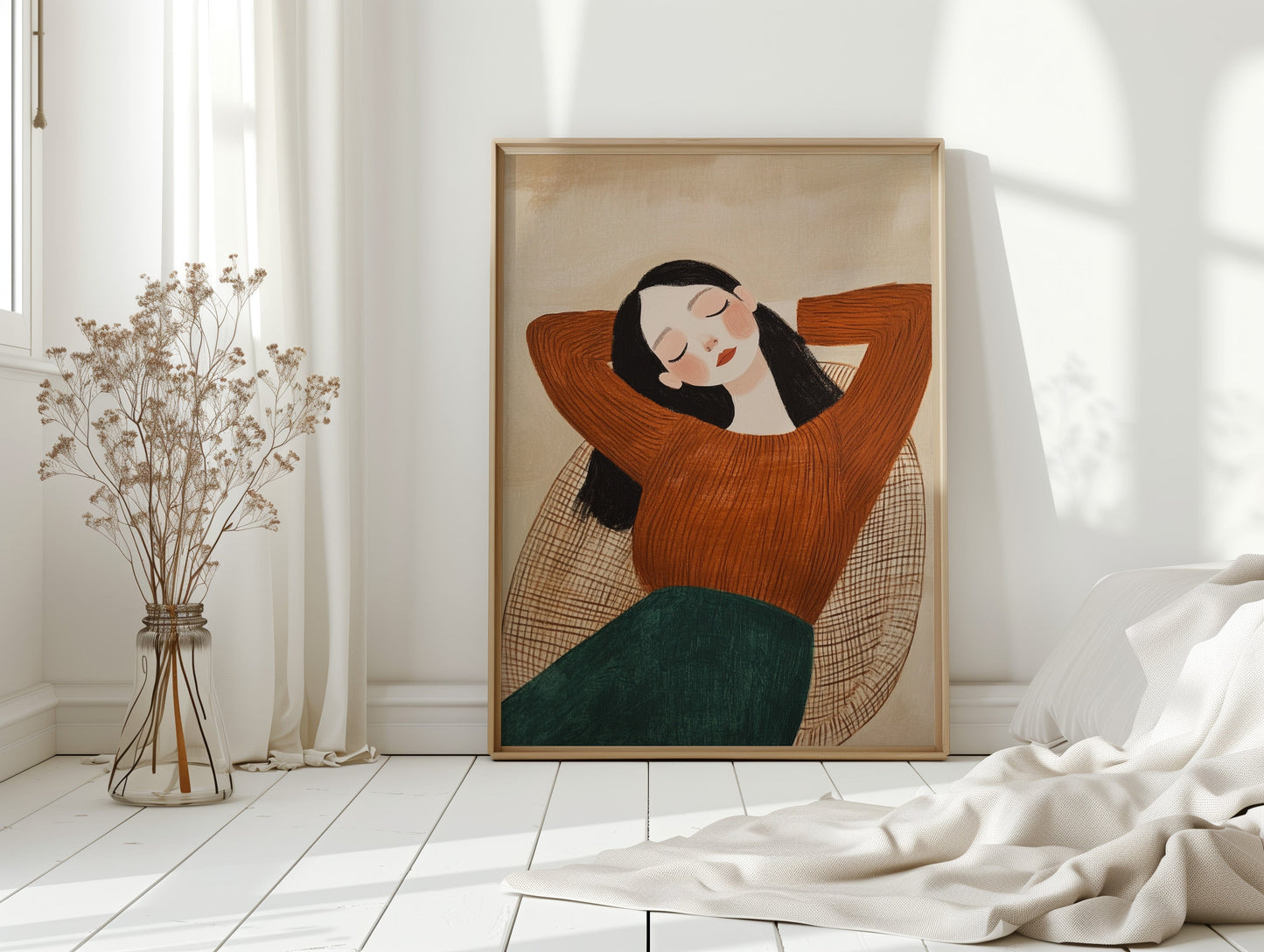 Autumn Sweater Holds Sweet Dreams