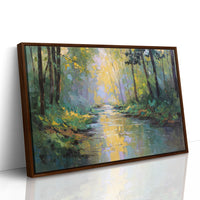 Sunlit Stream Carries Golden Dreams