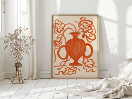 Terracotta Blooms Find Modern Grace