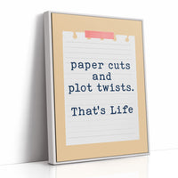 Paper Cuts and Plot Twists