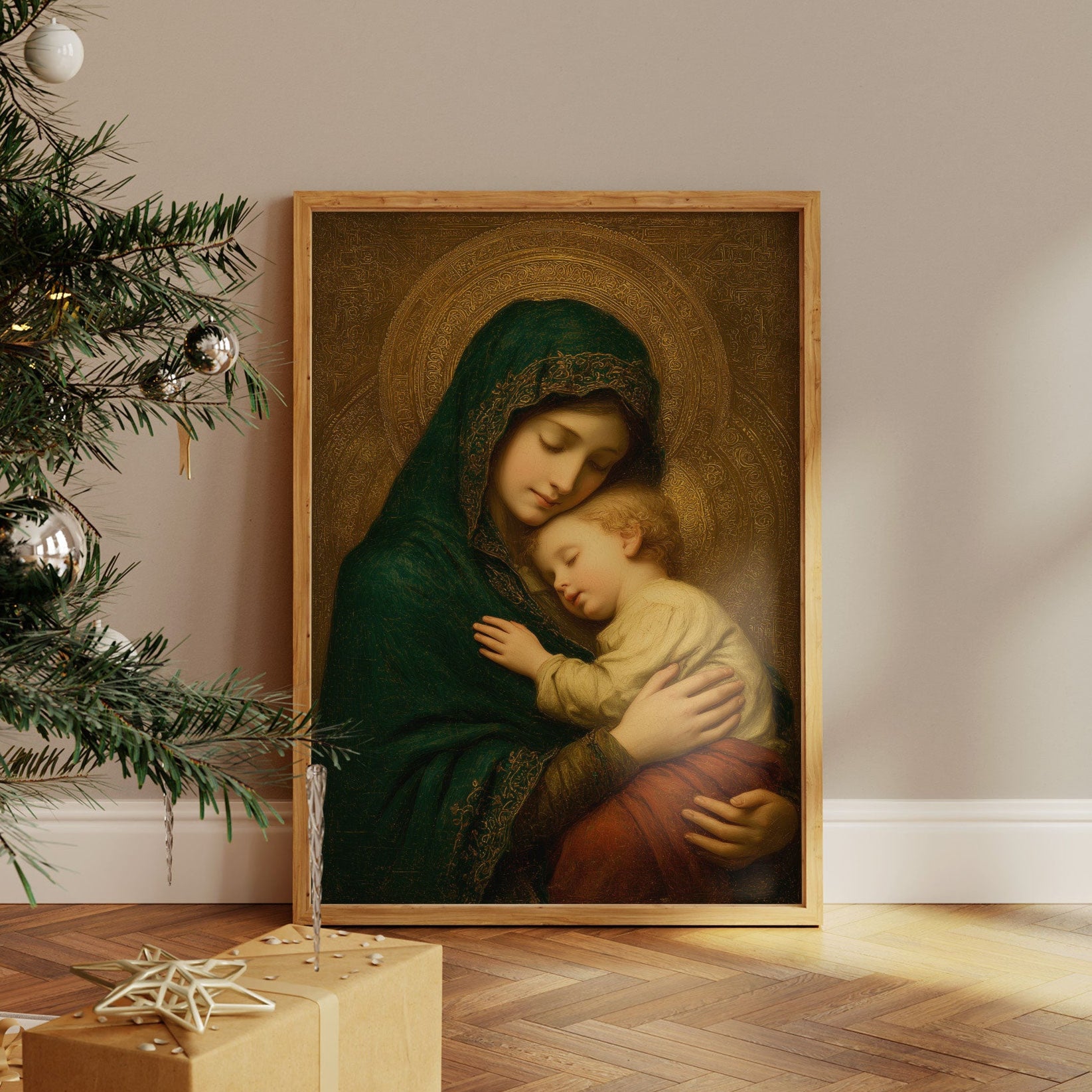 Sacred Peace Glows In Emerald