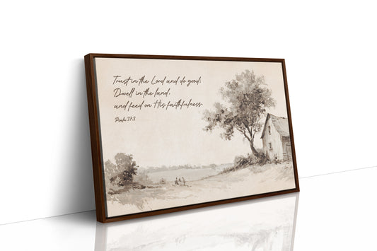 Faith Grows In Quiet Fields