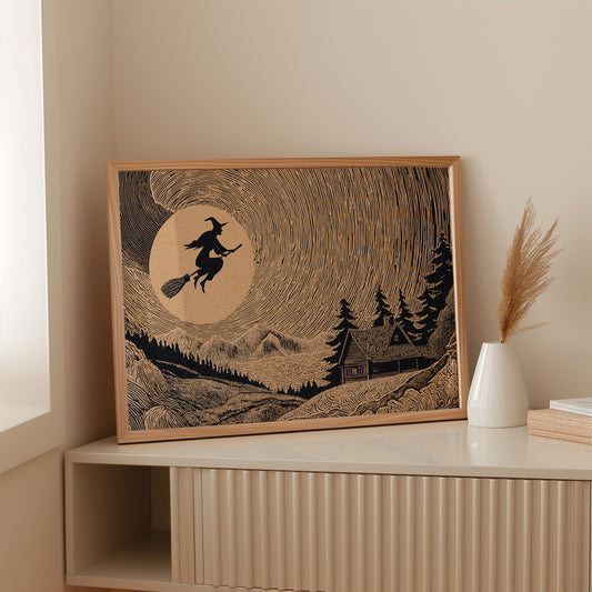 Beneath the Spinning Moon
