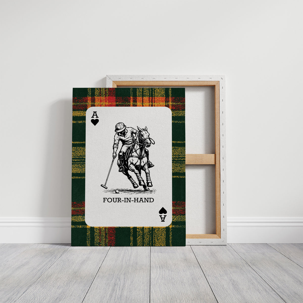 Ace of Hearts: Four-in-Hand Polo