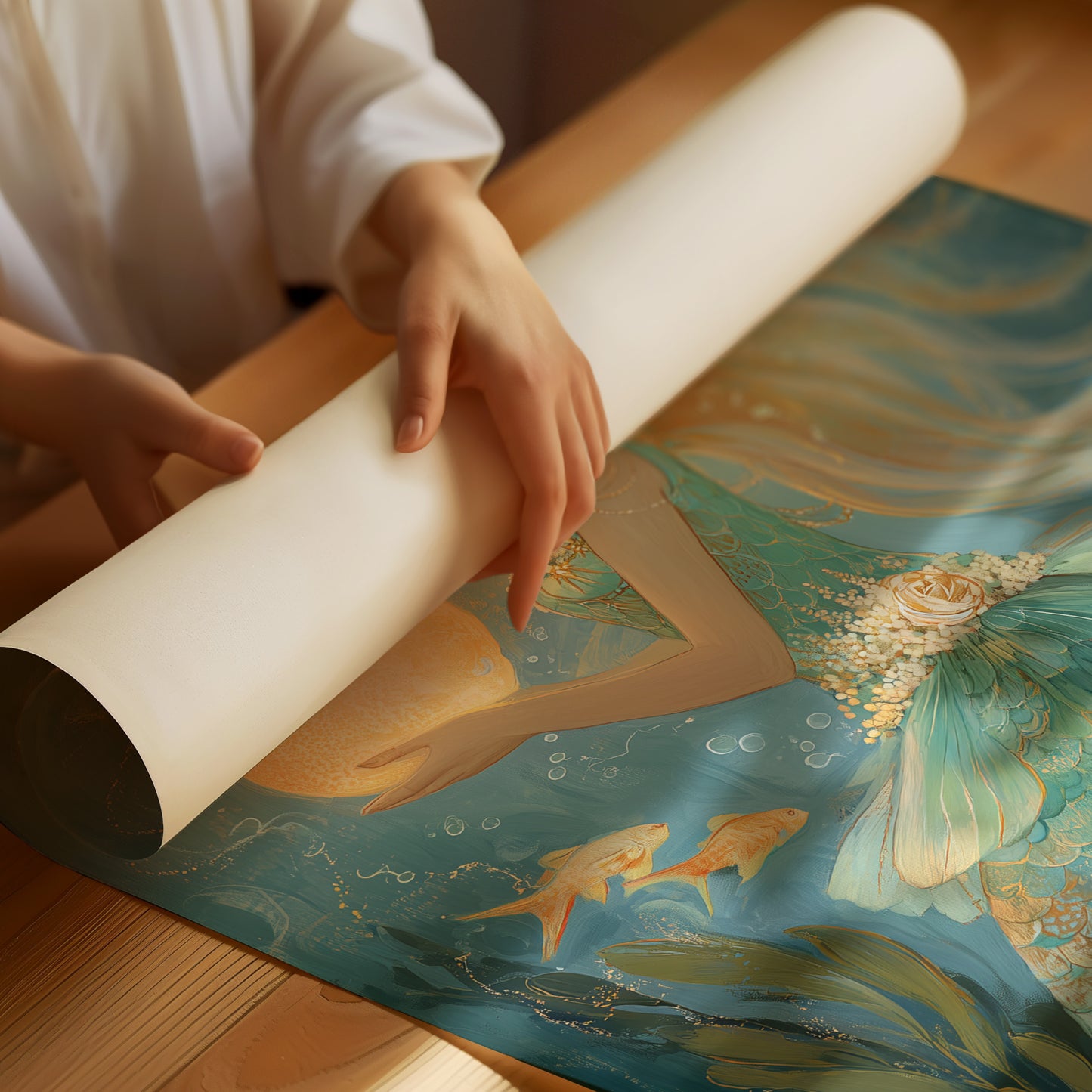 Ocean's Pearl Holds Moonlit Secret