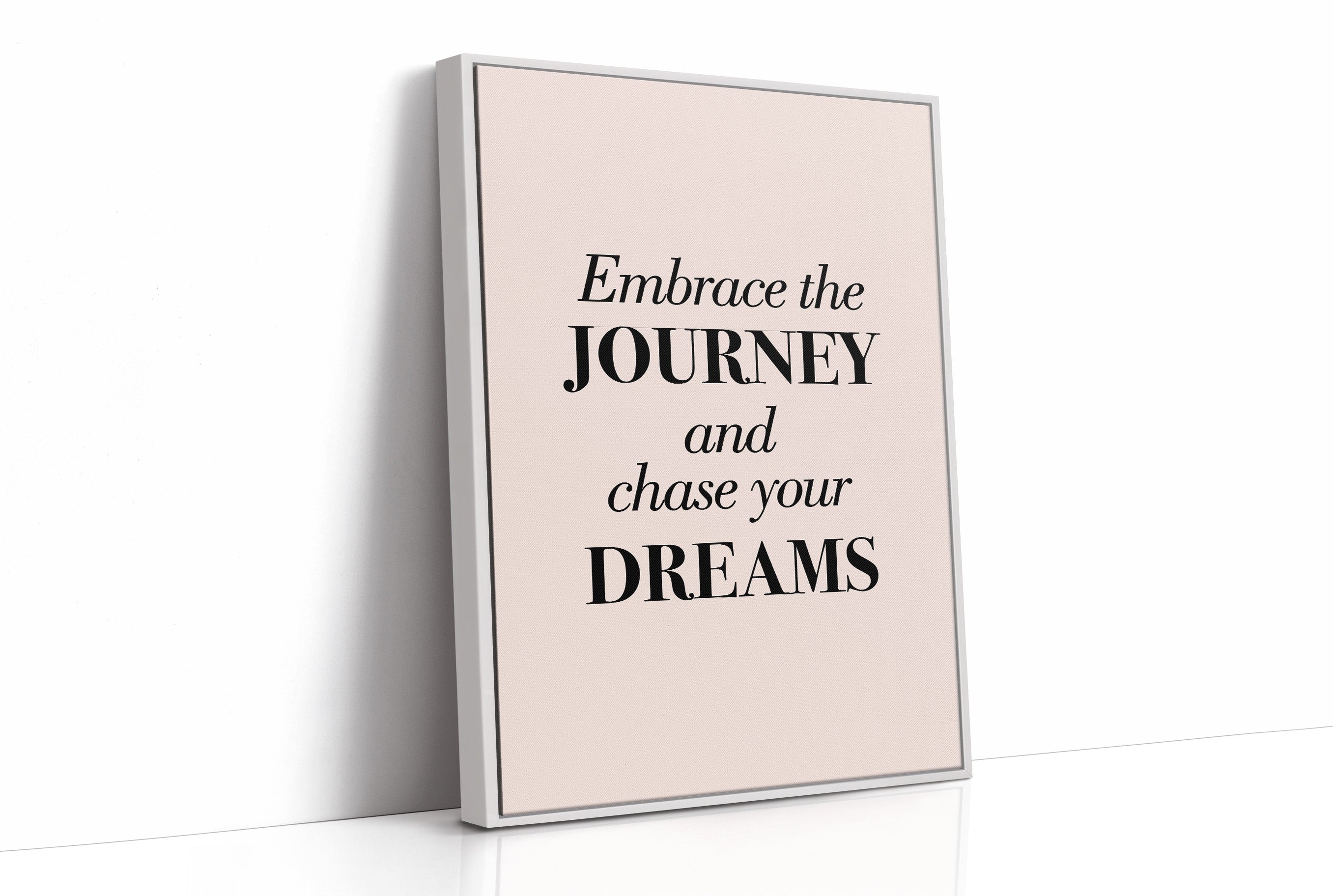 Embrace the Journey Chase Your Dreams